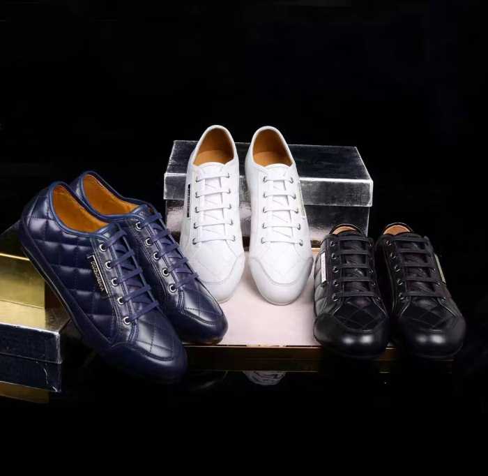 2016秋冬 【人気ブログ掲載】 ドルチェ＆ガッバーナ Dolce&Gabbana スニーカー 3色可選
