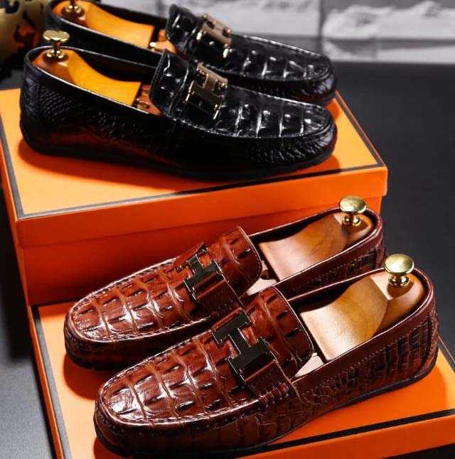 肌触りの気持ちい〜 2016秋冬 エルメス HERMES スリップオン 2色可選