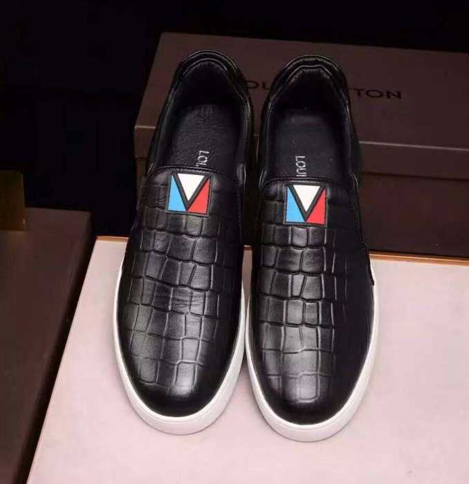 2016秋冬 ルイ ヴィトン LOUIS VUITTON 特別人気感謝SALE スリップオン 2色可選