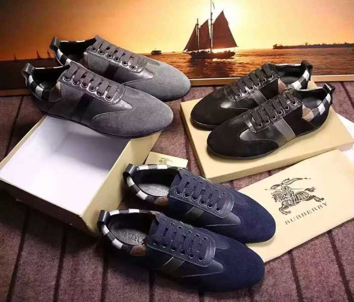 特別人気感謝SALE 2016秋冬 バーバリー BURBERRY ランニングシューズ 3色可選