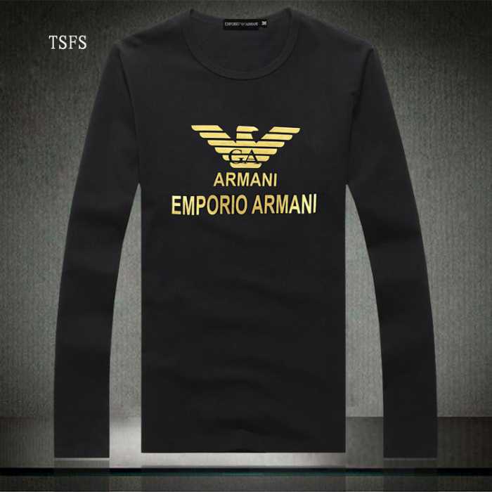 アルマーニ ARMANI 大人気再登場 2016秋冬 長袖Tシャツ 3色可選