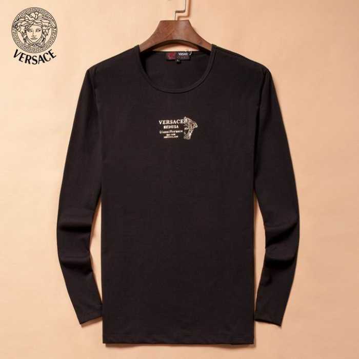 サイズ豊富 2016秋冬 ヴェルサーチ VERSACE 長袖Tシャツ 3色可選