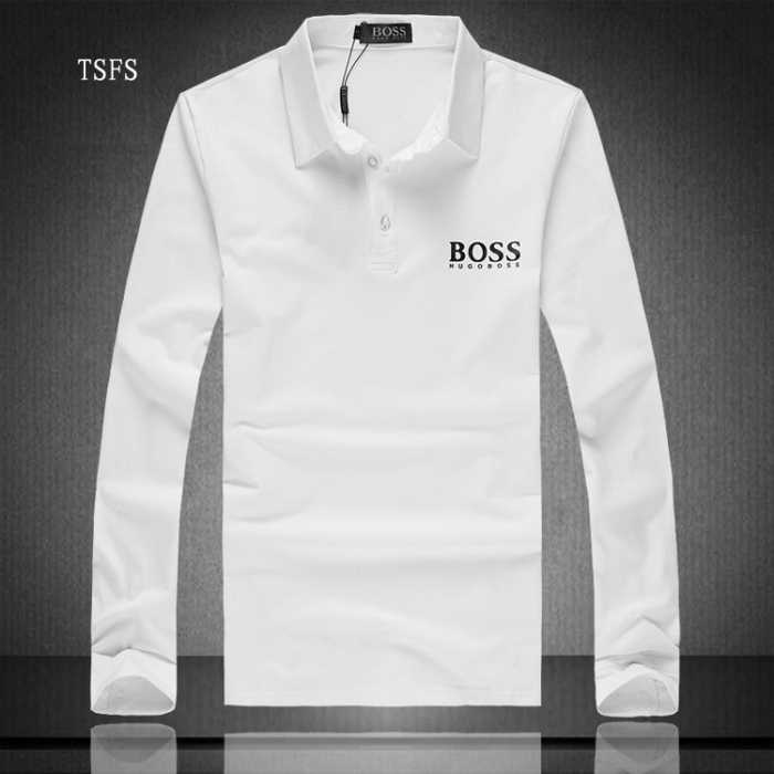 お買い得品 2016秋冬 ヒューゴボス HUGO BOSS 長袖ポロシャツ 2色可選