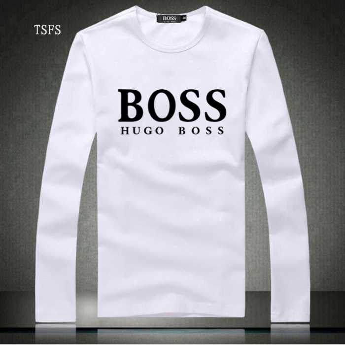 絶対オススメ♡  2016秋冬 ヒューゴボス HUGO BOSS 長袖Tシャツ 2色可選