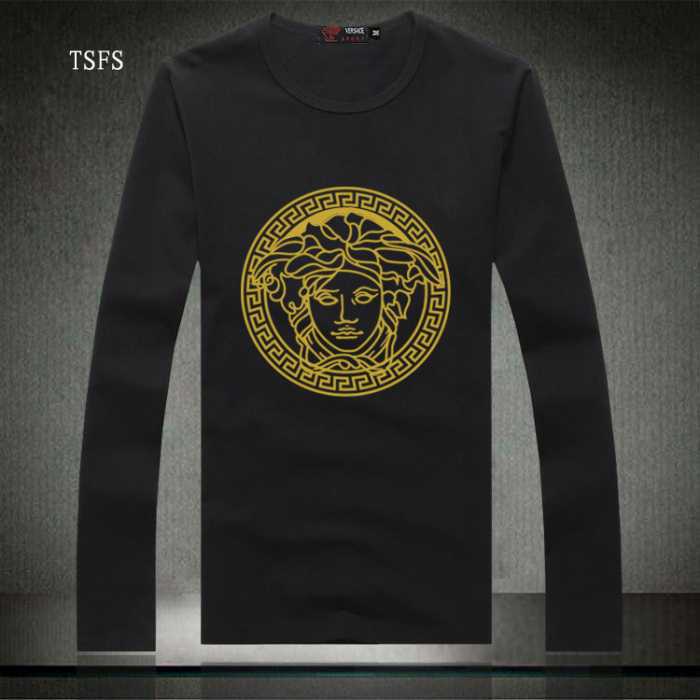 2016秋冬 ヴェルサーチ VERSACE 人気が爆発 長袖Tシャツ 2色可選