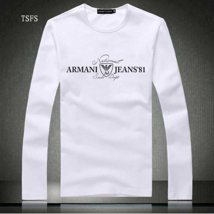 高品質 2016秋冬 アルマーニ ARMANI 長袖Tシャツ 2色可選