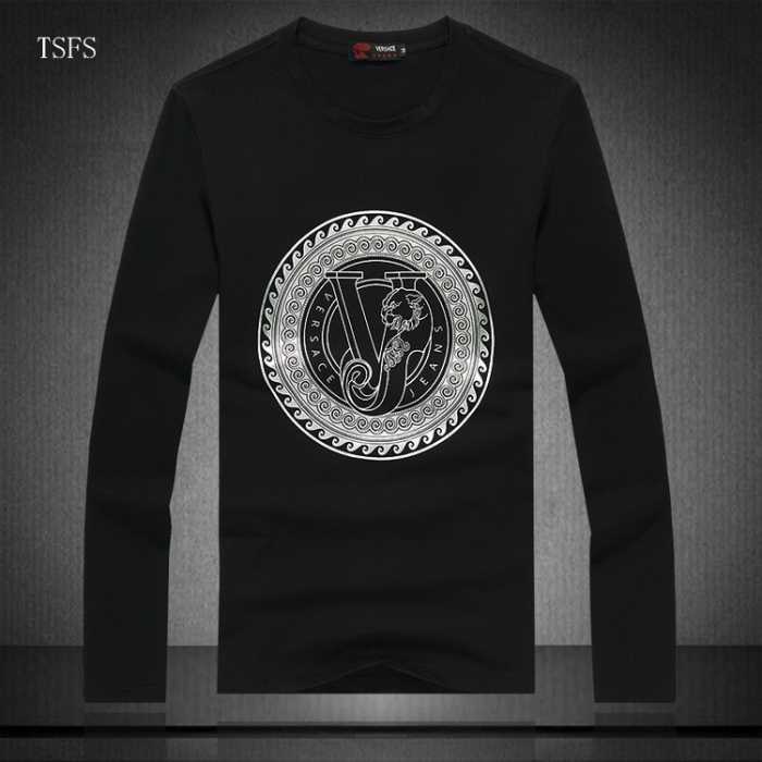 2016秋冬 お買い得品 ヴェルサーチ VERSACE 長袖Tシャツ 2色可選