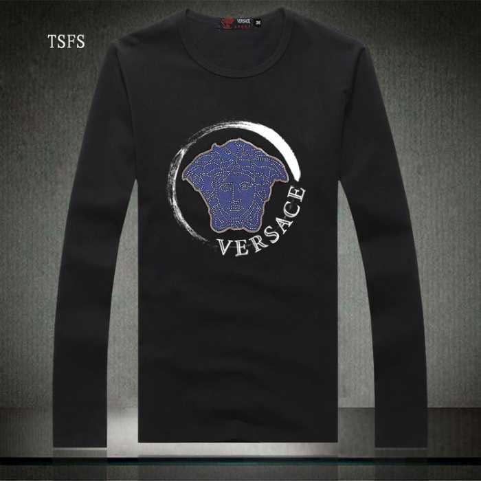 2016秋冬 上品上質 ヴェルサーチ VERSACE 長袖Tシャツ 4色可選