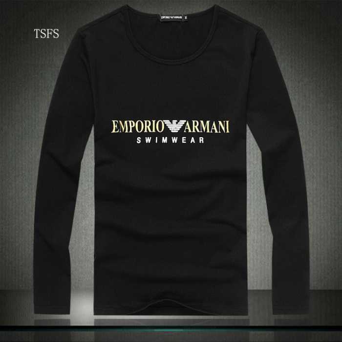 高評価の人気品 2016秋冬 アルマーニ ARMANI 長袖Tシャツ 3色可選