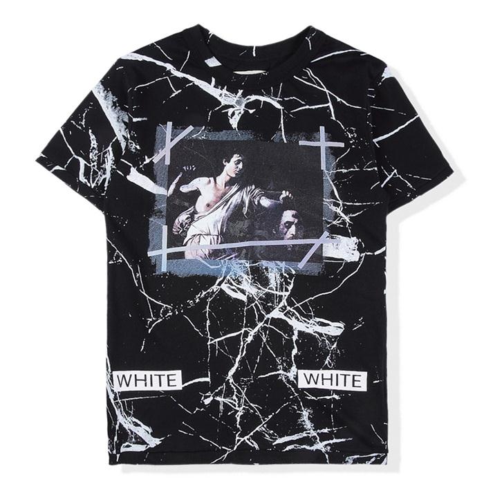 2016-17春夏 特選新作 Off-White オフホワイト半袖 Tシャツ