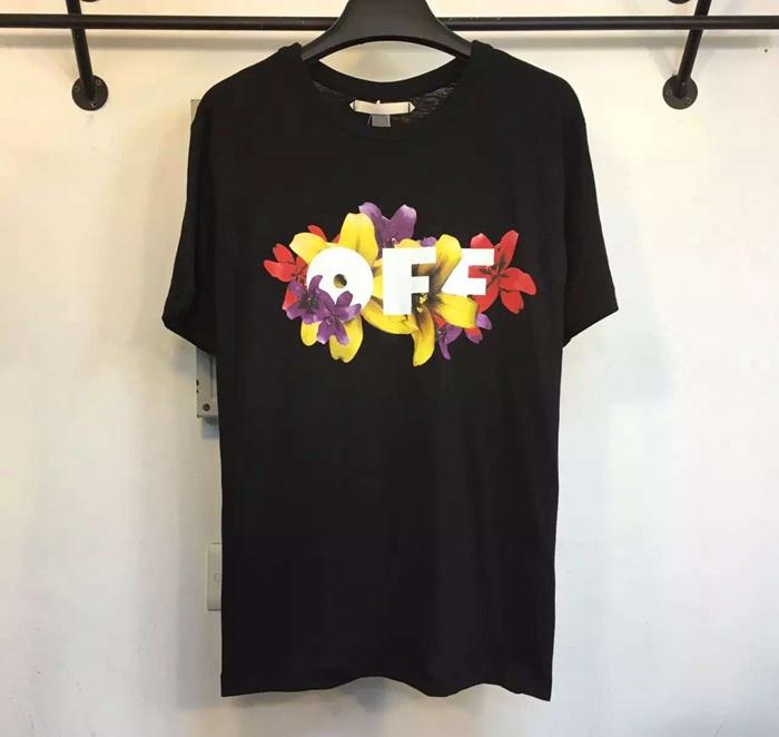 2016-17春夏新作 Off-White オフホワイト高級感ある半袖 Tシャツ