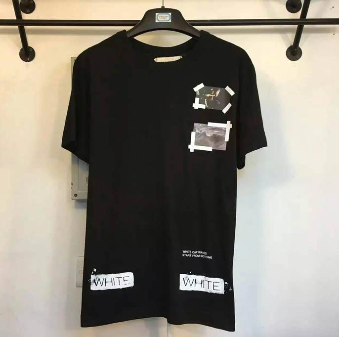 2016-17春夏 Off-White オフホワイト 売れ筋！ 半袖 Tシャツ