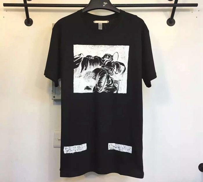 【激安】2016-17春夏新作 Off-White オフホワイト半袖 Tシャツ