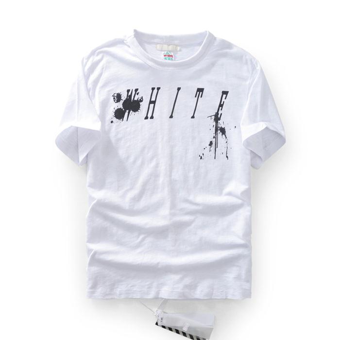 魅力ファッション　2016-17春夏新作 Off-White オフホワイト半袖 Tシャツ