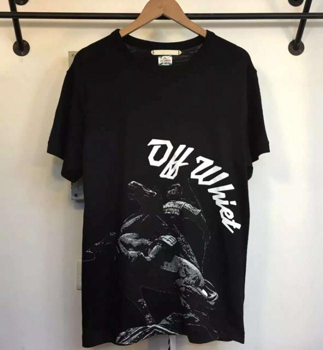 希少 2016-17春夏新作 Off-White オフホワイト半袖 Tシャツ