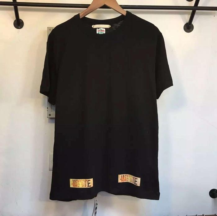 超目玉2016-17春夏新作 Off-White オフホワイト半袖 Tシャツ