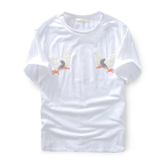 欧米韓流/雑誌 2016-17春夏新作 Off-White オフホワイト半袖 Tシャツ