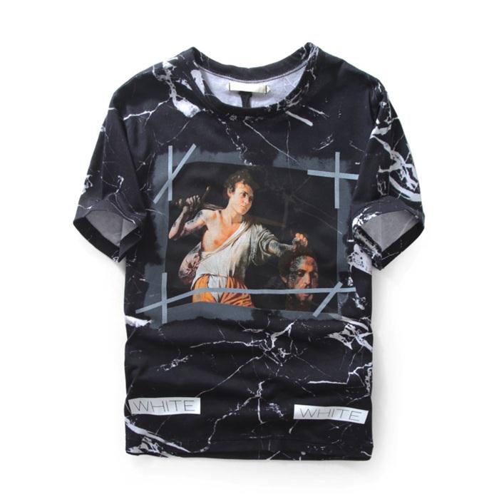 大特価 2016-17春夏新作 Off-White オフホワイト半袖 Tシャツ