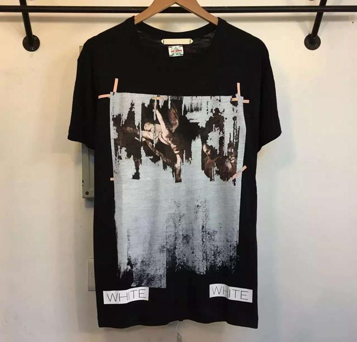 2016-17春夏新作風合いが出る Off-White オフホワイト半袖 Tシャツ