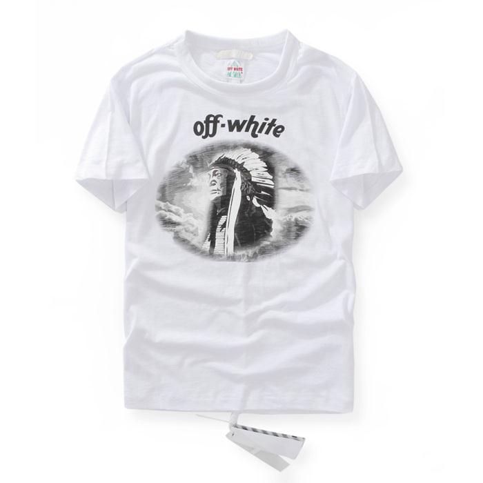 2016-17春夏新作◆モデル愛用◆ Off-White オフホワイト半袖 Tシャツ