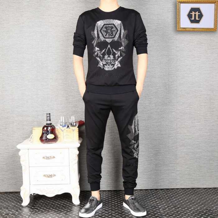 落ち着いた感覚 2016秋冬 フィリッププレイン PHILIPP PLEIN 上下セット