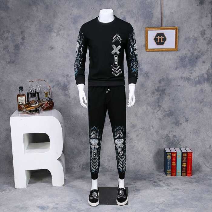 2016秋冬 お洒落な存在感 フィリッププレイン PHILIPP PLEIN 上下セット