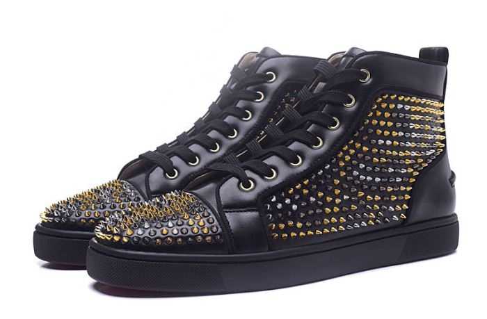  ファション性の高い 2016秋冬 クリスチャンルブタンChristian Louboutin ハイトップシューズ