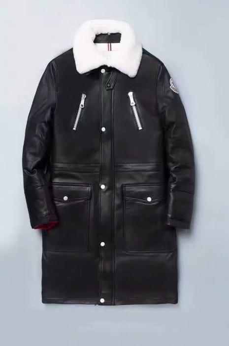 2016-17新作 MONCLER モンクレール 高級感溢れるデザイン 高レベルの保温性 革ジャケット