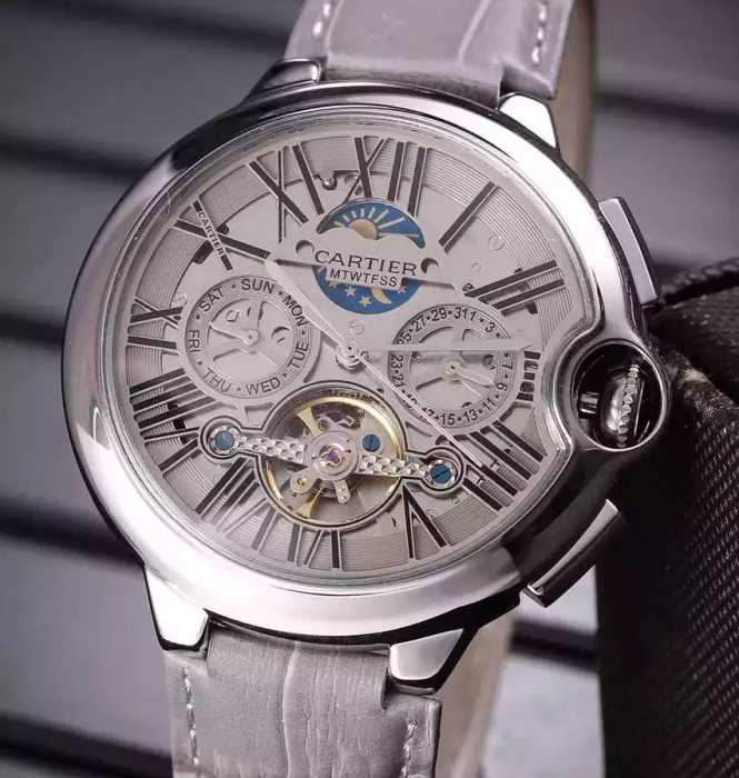 2016売れ筋のいい  カルティエCARTIER 機械式（自動巻き）ムーブメント 男性用腕時計 6色可選