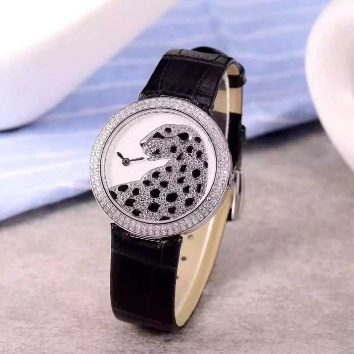2016◆モデル愛用◆  カルティエCARTIER スイスムーブメント 女性用腕時計 5色可選