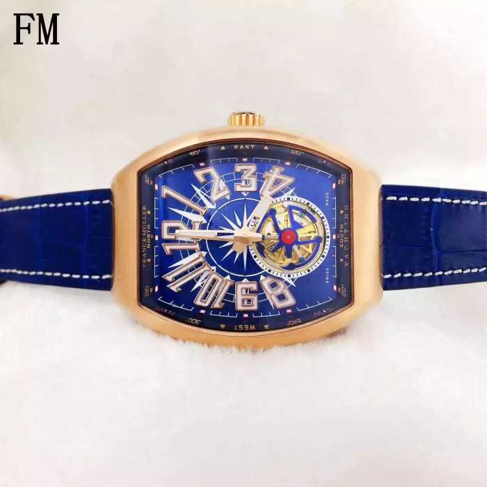 重宝するアイテム 2016  フランクミュラーFRANCK MULLER 輸入機械式（自動巻き）ムーブメント 男性用腕時計 4色可選