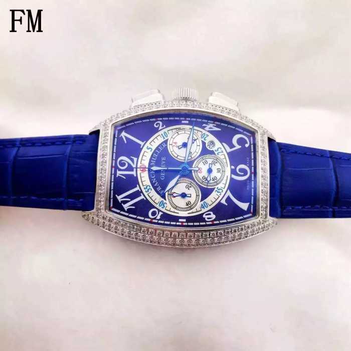 高級感ある2016フランクミュラー FRANCK MULLER  スイス輸入クオーツムーブメント 男性用腕時計 3色可選