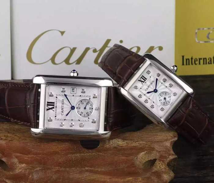 2016 SALE開催 カルティエCARTIER 恋人腕時計 輸入クオーツムーブメント 多色選択可