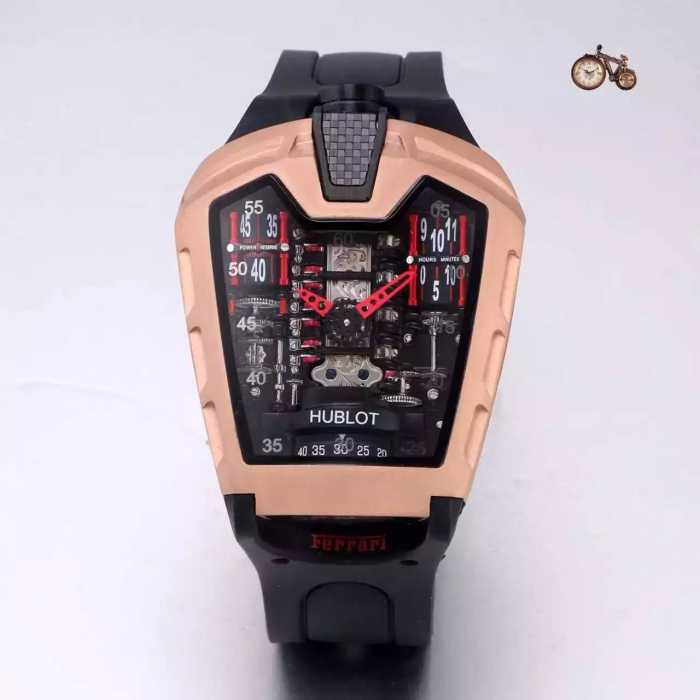 ポップ2016  ウブロHUBLOT 男性用腕時計 进口西铁城机械ムーブメント 2色可選