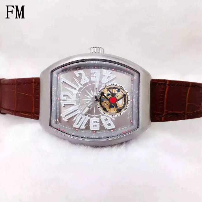 注目のアイテム2016 フランクミュラーFRANCK MULLER  輸入機械式（自動巻き）ムーブメント 男性用腕時計 2色可選