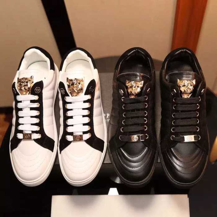 2016秋冬  フィリッププレインPHILIPP PLEIN 素敵 フラットシューズ 2色可選