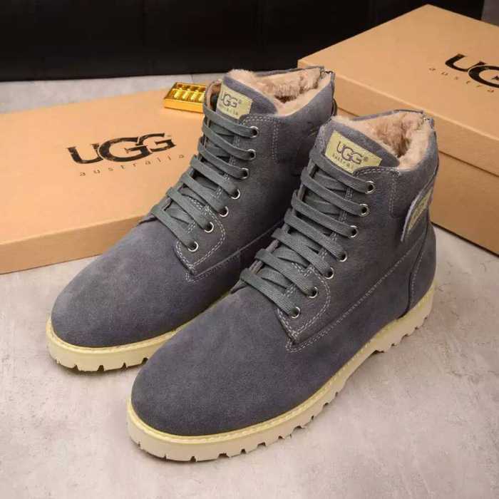 お洒落に魅せる 2016秋冬 UGG ハイトップシューズ フリース付け