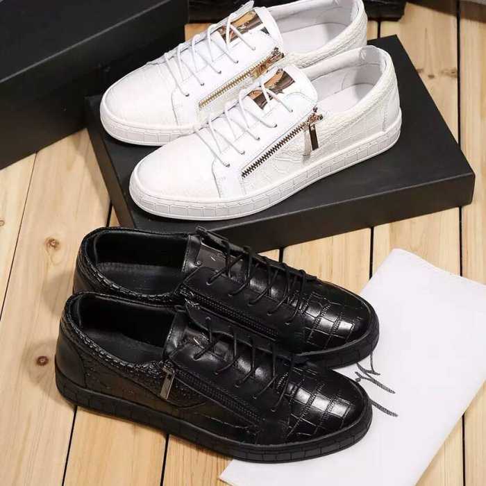 2016秋冬お洒落に魅せる ジュゼッペ ザノッティGIUSEPPE ZANOTTI  フラットシューズ 2色可選
