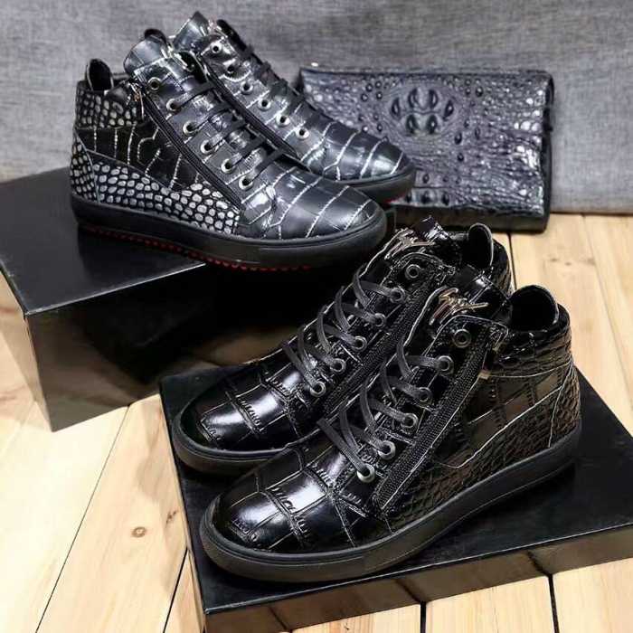 2016秋冬存在感のある ジュゼッペ ザノッティGIUSEPPE ZANOTTI  ハイトップシューズ