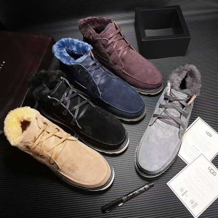 おすすめ/オススメ 2016秋冬 UGG ハイトップシューズ フリース付け 5色可選