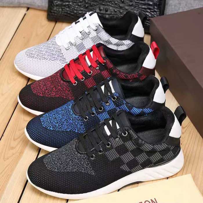 2016秋冬 ルイ ヴィトン LOUIS VUITTON セレブ風 スニーカー 4色可選