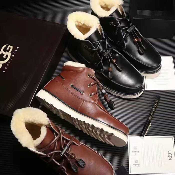 売れ筋のいい 2016秋冬 UGG ハイトップシューズ 2色可選 フリース付け
