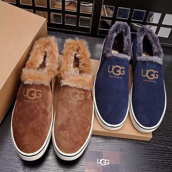 2016秋冬 UGGファッション 人気 インナーボアモカシンシューズ 2色可選