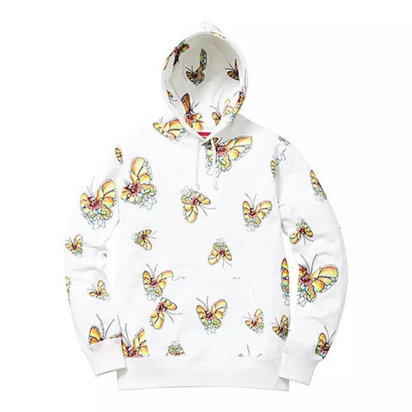 絶対オススメ♡ Supreme 16ss Gonz Butterfly Hooded Sweatshirt パーカー 男女兼用
