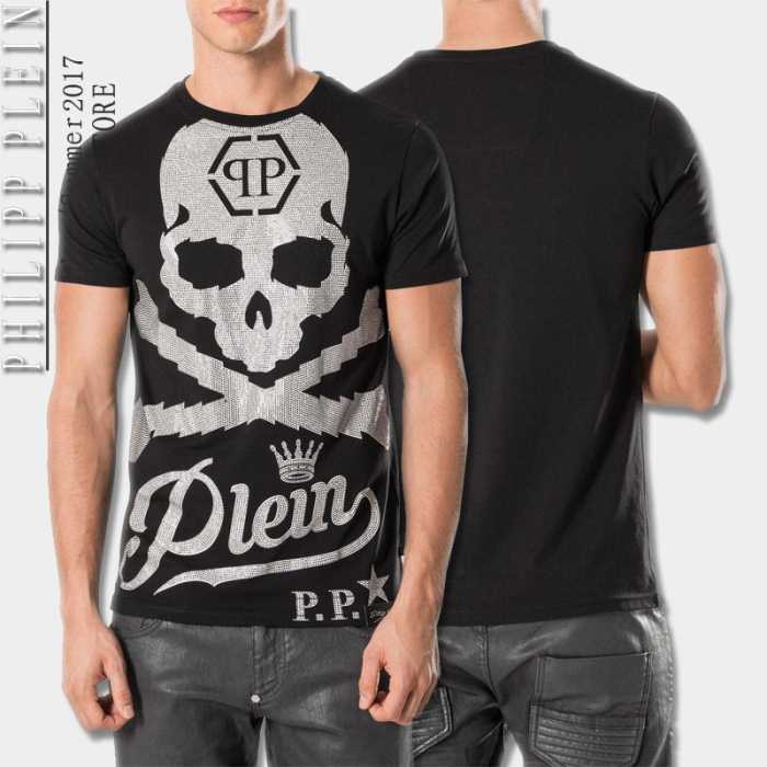 2017春夏選べる極上 フィリッププレイン PHILIPP PLEIN 半袖Tシャツ 2色可選