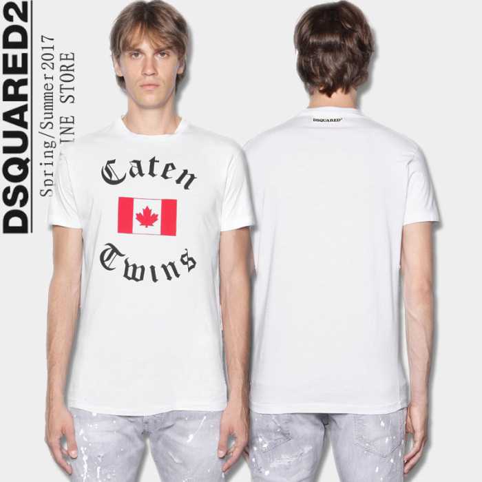 2017春夏 大好評 ディースクエアード DSQUARED2 半袖Tシャツ 3色可選