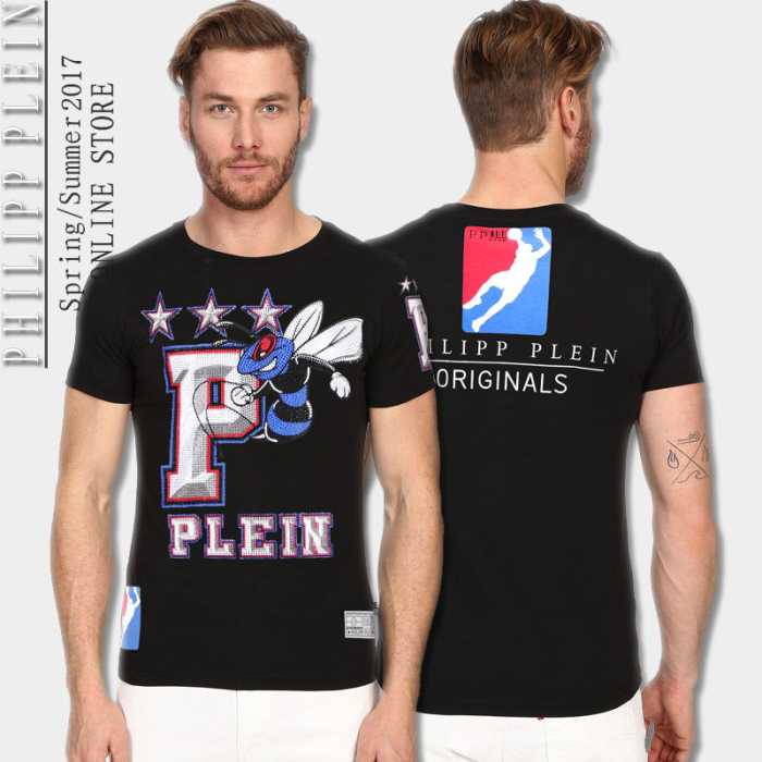 人気新品★超特価★ 2017春夏 フィリッププレイン PHILIPP PLEIN 半袖Tシャツ 3色可選