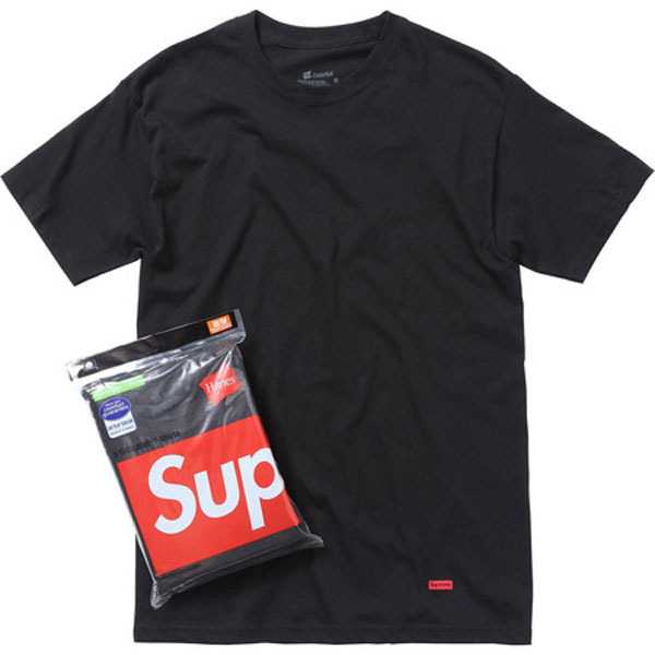 涼しげな印象のsupreme Hanes Tagless Tee 個性派 シュプリーム SUPREME 優しい肌触り半袖Tシャツ 3色可選.